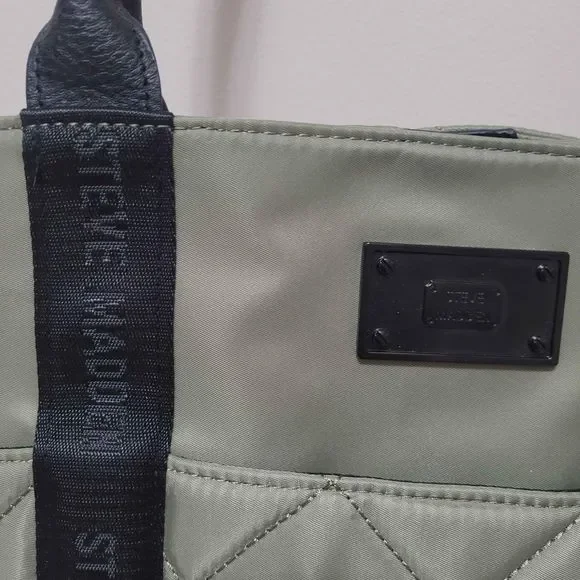 Steve Madden Olive Quilted Women's Bag - Picture 3 of 8